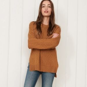 Jenni Kayne Cotton Linen Boyfriend Sweater